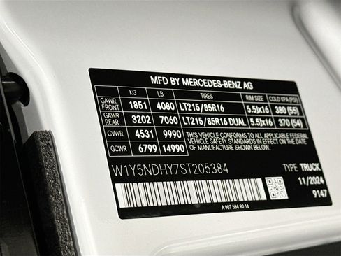 New 2025 Mercedes-Benz Sprinter 3500 image 30