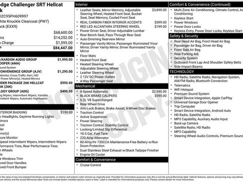 Used 2023 Dodge Challenger SRT Hellcat RWD image 5