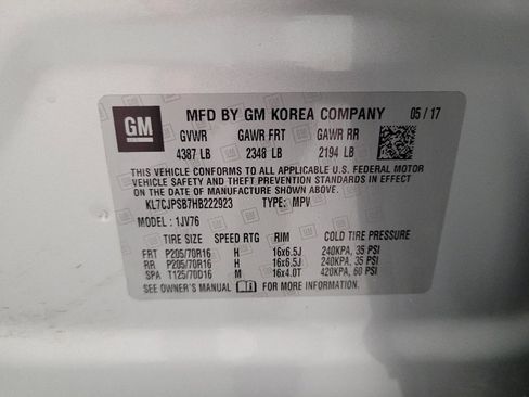 Used 2017 Chevrolet Trax LT w/ LT Convenience Package image 33