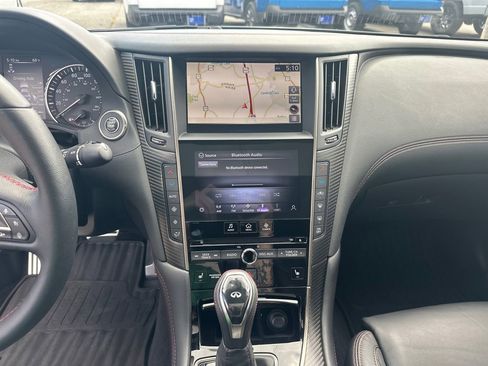 Used 2023 INFINITI Q50 Red Sport 400 w/ Carbon Fiber Package RWD image 27