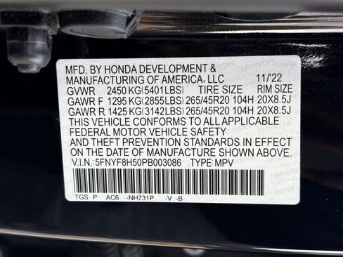 Certified 2023 Honda Passport EX-L image 29