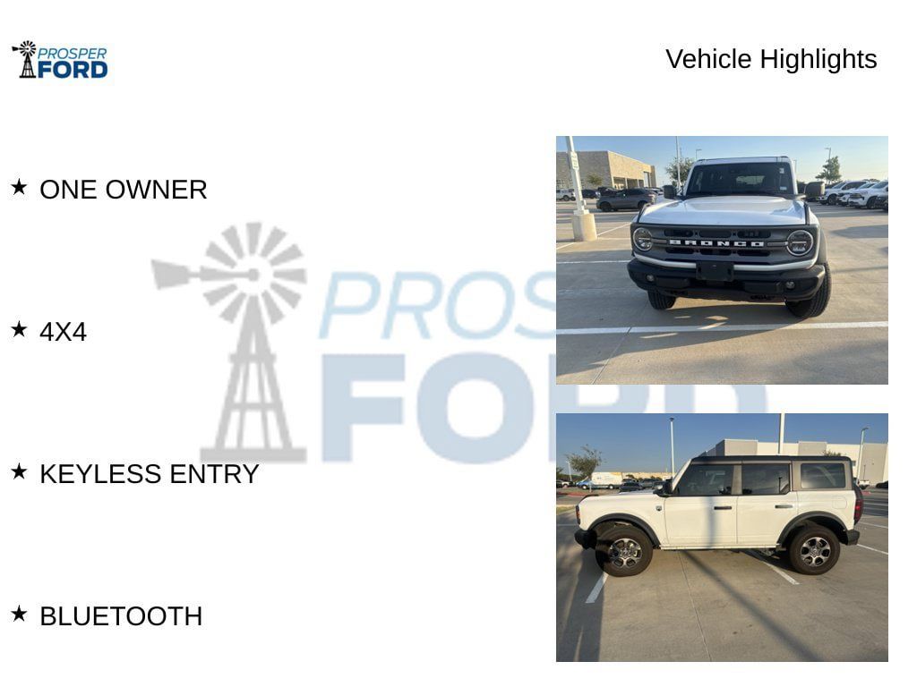 Used 2024 Ford Bronco Big Bend AWD/4WD image 5
