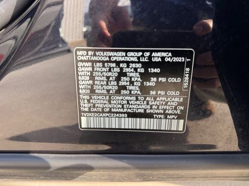 Used 2023 Volkswagen Atlas Cross Sport SE w/ Panoramic Sunroof Package AWD/4WD image 39