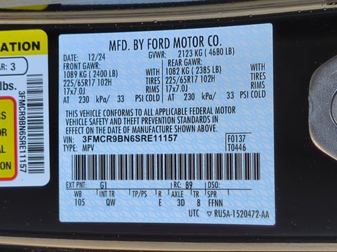 Used 2025 Ford Bronco Sport Big Bend AWD/4WD image 32