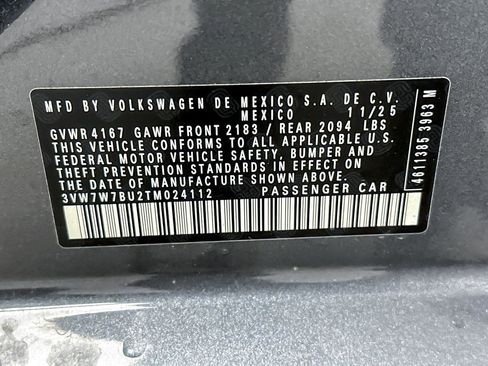 New 2026 Volkswagen Jetta SE image 25