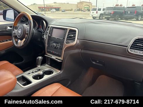 Used 2013 Jeep Grand Cherokee Overland w/ Advance Technology Group image 89