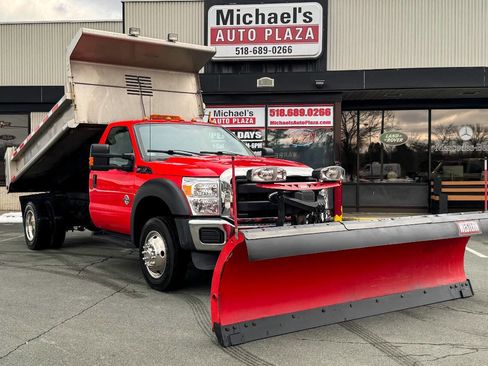 Used 2016 Ford F550 4x4 Regular Cab Super Duty w/ Power Equipment Group image 1