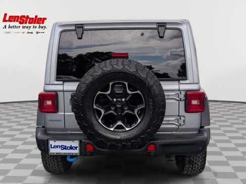 Used 2021 Jeep Wrangler Unlimited Rubicon 4xe w/ Steel Bumper Group AWD/4WD image 4