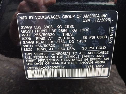 New 2026 Volkswagen Atlas SE AWD/4WD image 28
