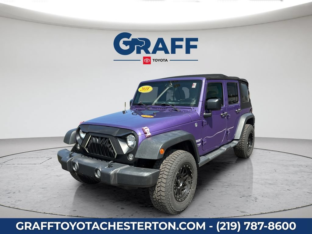 Used 2018 Jeep Wrangler Unlimited Sport S AWD/4WD image 1