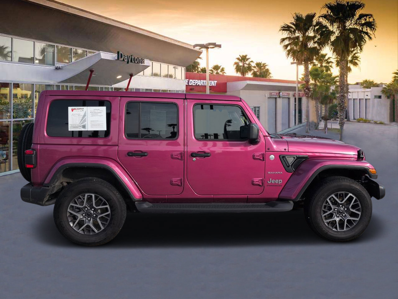 Certified 2024 Jeep Wrangler Unlimited Sahara w/ Technology Group AWD/4WD image 2