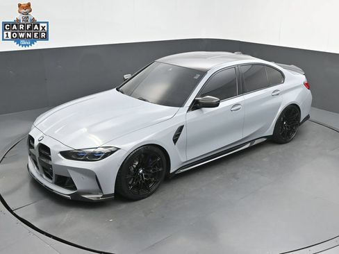 Used 2024 BMW M3 w/ M Carbon Exterior Package RWD image 33