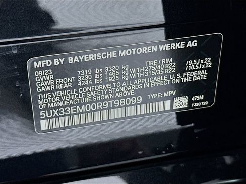 Used 2024 BMW X7 M60i w/ Executive Package AWD/4WD image 36