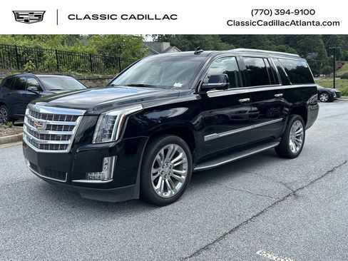 Used 2019 Cadillac Escalade ESV Premium Luxury w/ LPO, Radiant Package RWD image 1