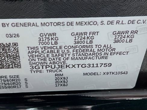New 2026 GMC Sierra 1500 Elevation AWD/4WD image 23