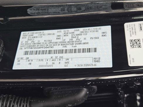 Used 2023 Ford F150 Lariat w/ Trailer Tow Package AWD/4WD image 33