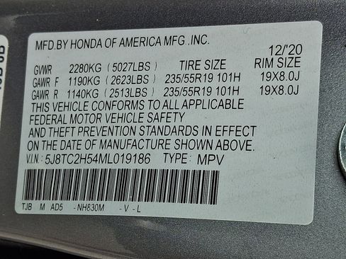 Certified 2021 Acura RDX AWD w/ Technology Package image 27