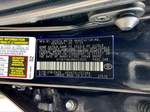 Used 2021 Toyota Camry SE FWD image 36
