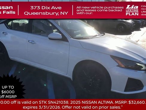New 2025 Nissan Altima 2.5 SV w/ SV Special Edition Package image 2