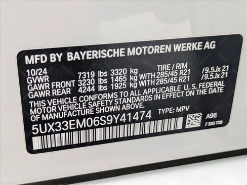 Certified 2025 BMW X7 M60i w/ Climate Comfort Package image 28