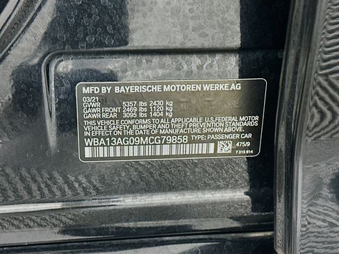 Used 2021 BMW 530e w/ M Sport Package RWD image 12