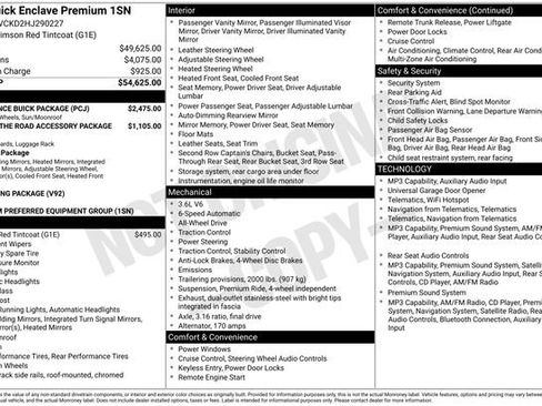 Used 2017 Buick Enclave Premium w/ Experience Buick Package image 8