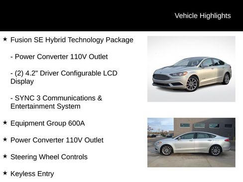 Used 2017 Ford Fusion SE image 5