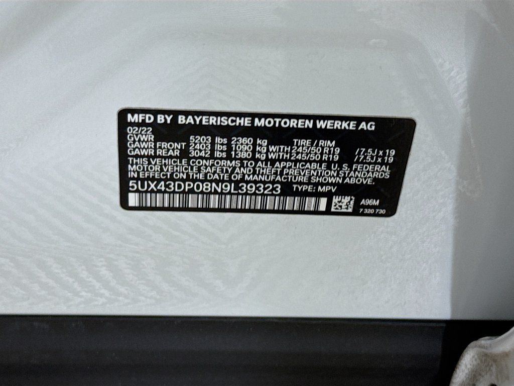 Used 2022 BMW X3 sDrive30i RWD image 36