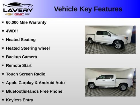 Certified 2023 Chevrolet Silverado 1500 LTZ w/ LTZ Convenience Package II AWD/4WD image 2