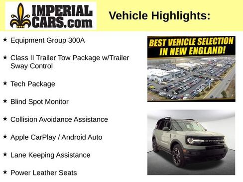 Used 2023 Ford Bronco Sport Outer Banks w/ Tech Package AWD/4WD image 3