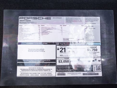 Used 2025 Porsche 911 Carrera RWD image 84