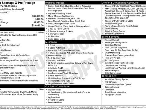 Used 2023 Kia Sportage X-Pro Prestige AWD/4WD image 2