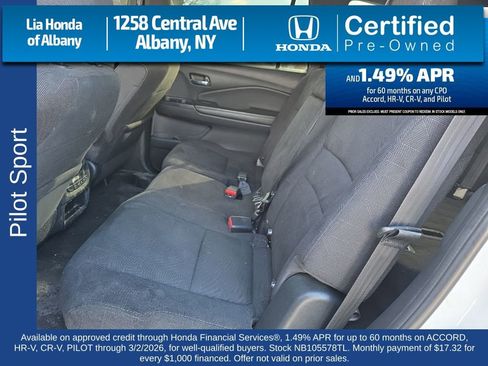 Certified 2022 Honda Pilot Sport image 22