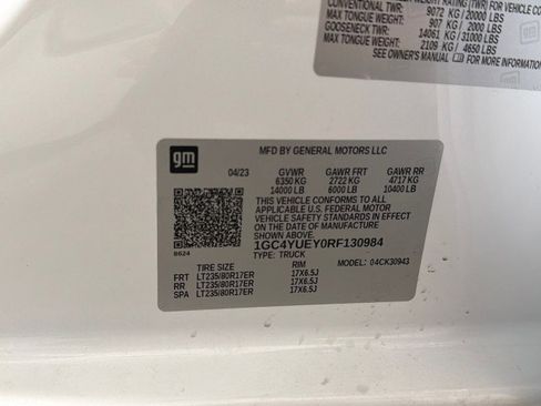 Used 2024 Chevrolet Silverado 3500 LTZ w/ LTZ Convenience Package image 86