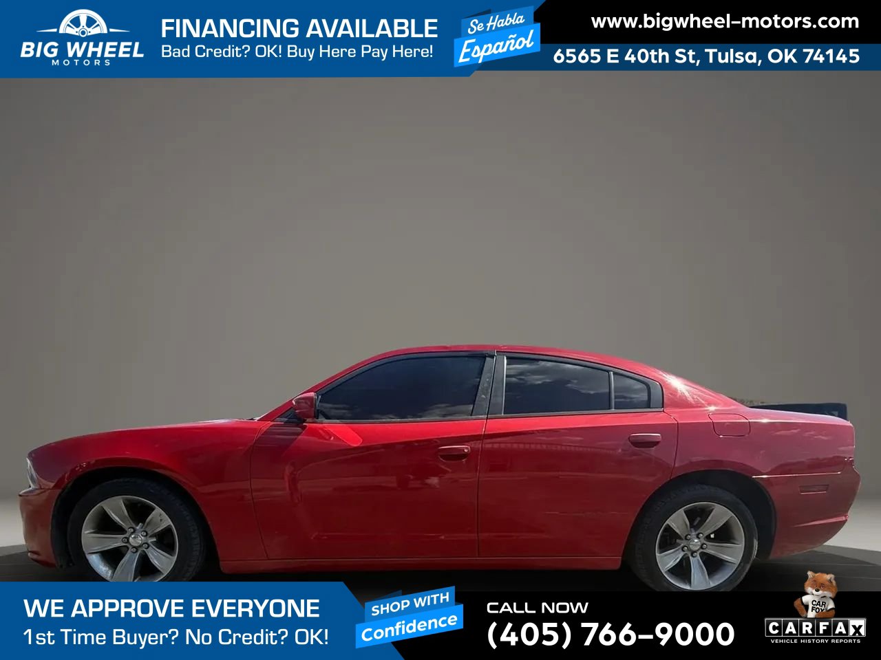 Used 2013 Dodge Charger SE RWD image 2