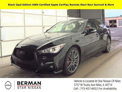 Used 2023 INFINITI Q50 Red Sport 400 w/ Black Opal Edition
