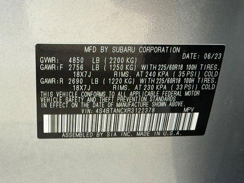 Used 2024 Subaru Outback Limited image 33