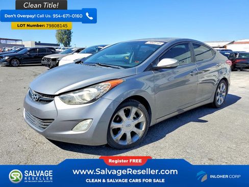 Used 2012 Hyundai Elantra Limited w/ Technology Pkg 5 FWD image 1