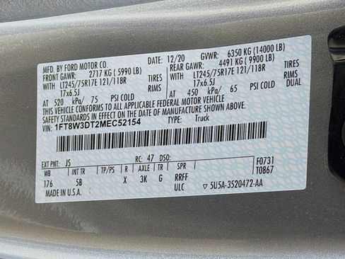 Used 2021 Ford F350 Lariat w/ Lariat Ultimate Package AWD/4WD image 41
