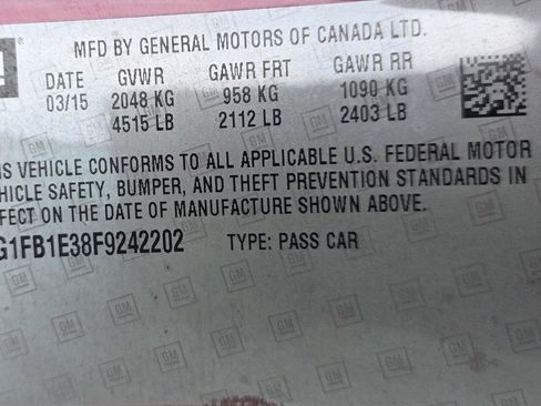 Used 2015 Chevrolet Camaro LS RWD image 18