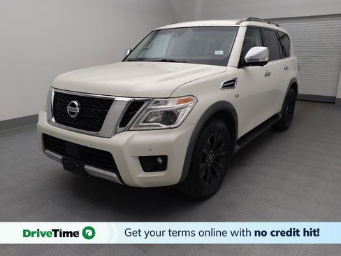 Used 2017 Nissan Armada Platinum w/ Captain Seat Package AWD/4WD image 1