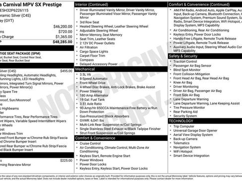Used 2023 Kia Carnival SX Prestige FWD image 24