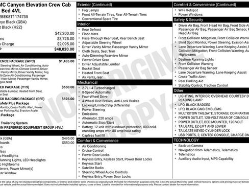 New 2026 GMC Canyon Elevation w/ Convenience Package AWD/4WD image 5