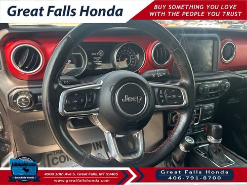 Used 2020 Jeep Gladiator Rubicon w/ Advanced Safety Group AWD/4WD image 12