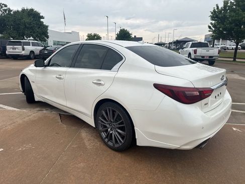 Used 2019 INFINITI Q50 Red Sport 400 w/ Sensory Package AWD/4WD image 2