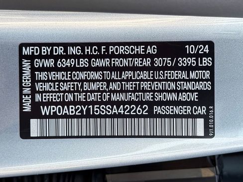 New 2025 Porsche Taycan 4S AWD/4WD image 42