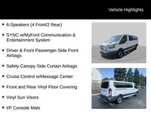 Used 2016 Ford Transit 150 148 Low Roof w/ Interior Upgrade Package RWD image 14