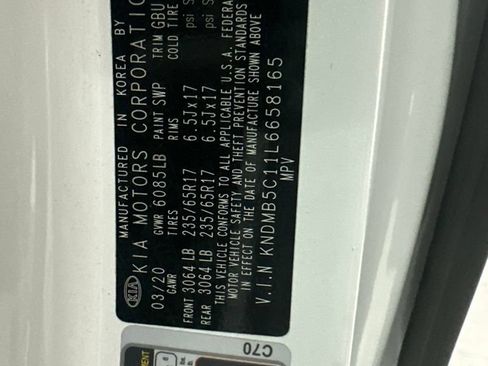 Used 2020 Kia Sedona LX FWD image 30