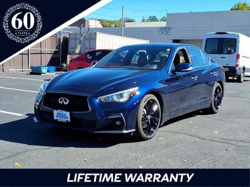 Certified 2021 INFINITI Q50 Signature Edition w/ Cargo Package image 1