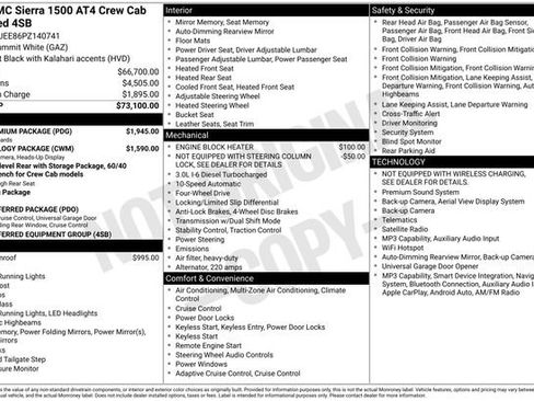 Used 2023 GMC Sierra 1500 AT4 w/ AT4 Premium Package AWD/4WD image 32